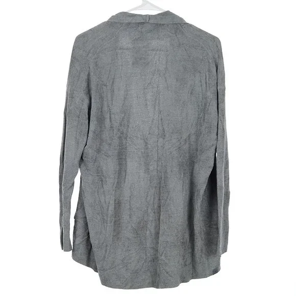 Barefoot Dreams CozyChic Ultra Lite Shawl Pointelle Cardigan Women's S/M NWT - Picture 9 of 9